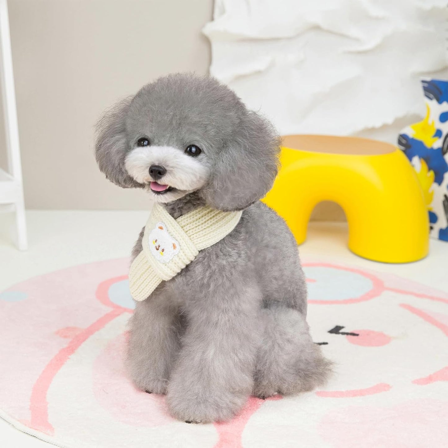 Pet Christmas Scarf New Year Warm Scarf