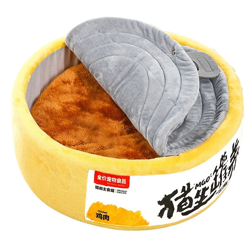 Cat Nest Canned Shape Cat House Cat Sofa Bed