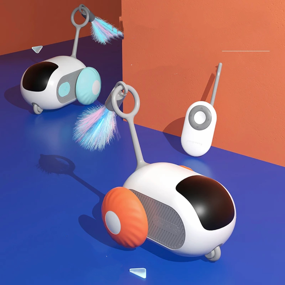 Cat toy remote toy car