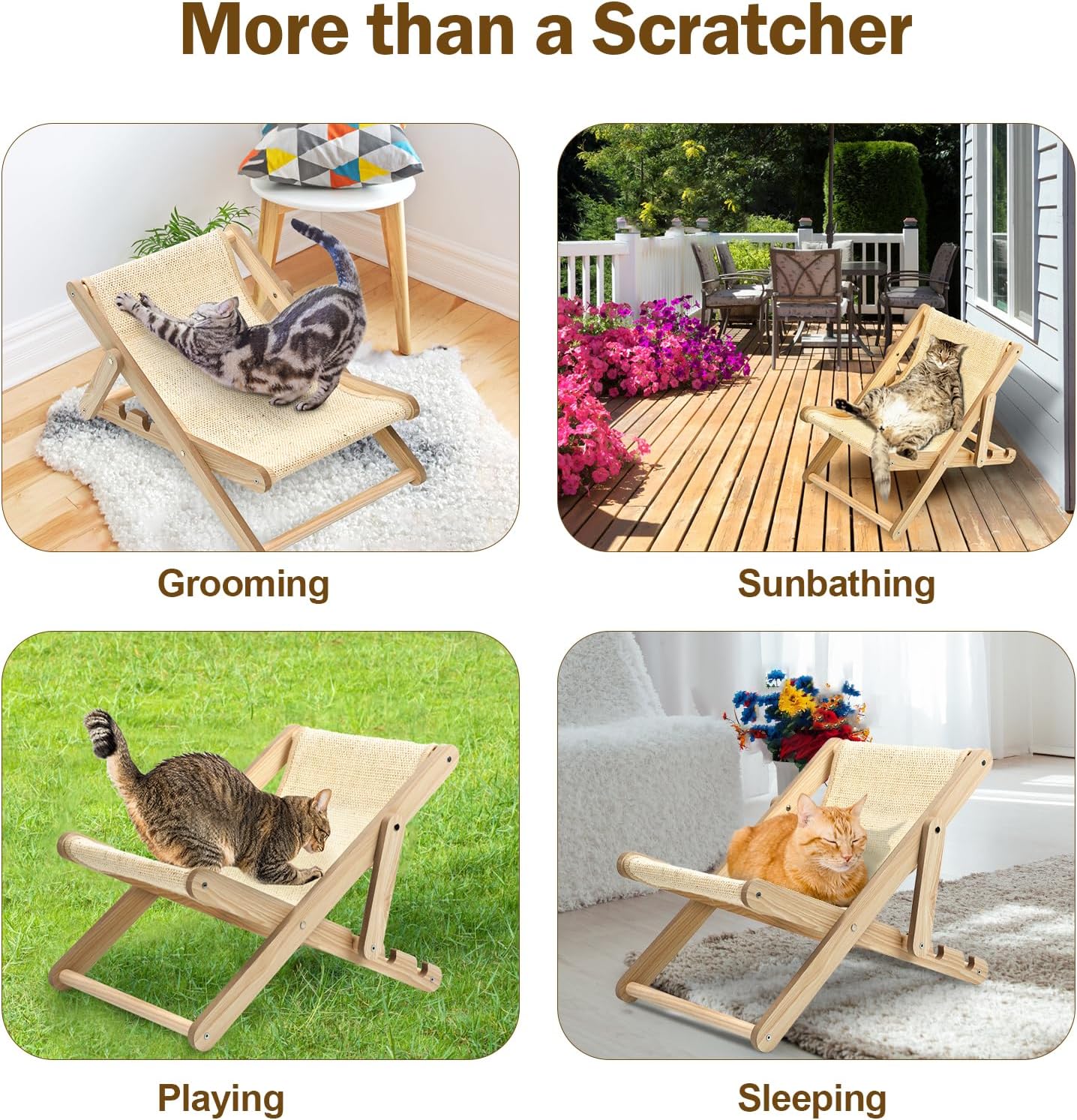 Cat Sisal Chair Rocking Chair