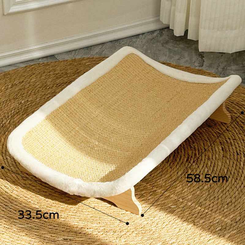 U Shape Cat Scratch Pad, Cat Scratcher Sisal