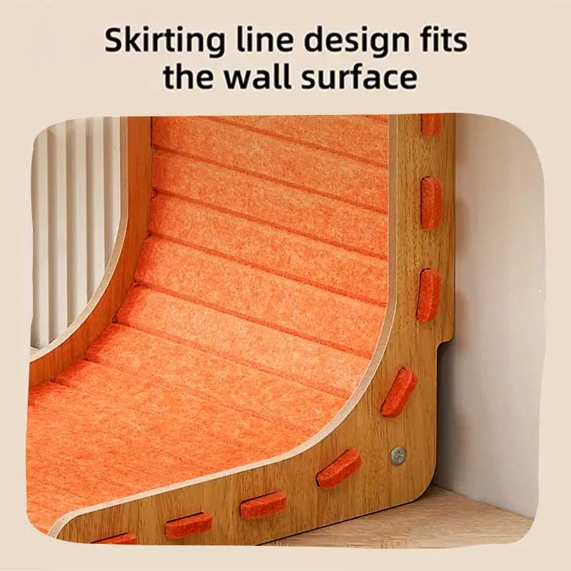 Cat Wall Shelf Prevent Damage To Furniture Scratching Post Cat Bed