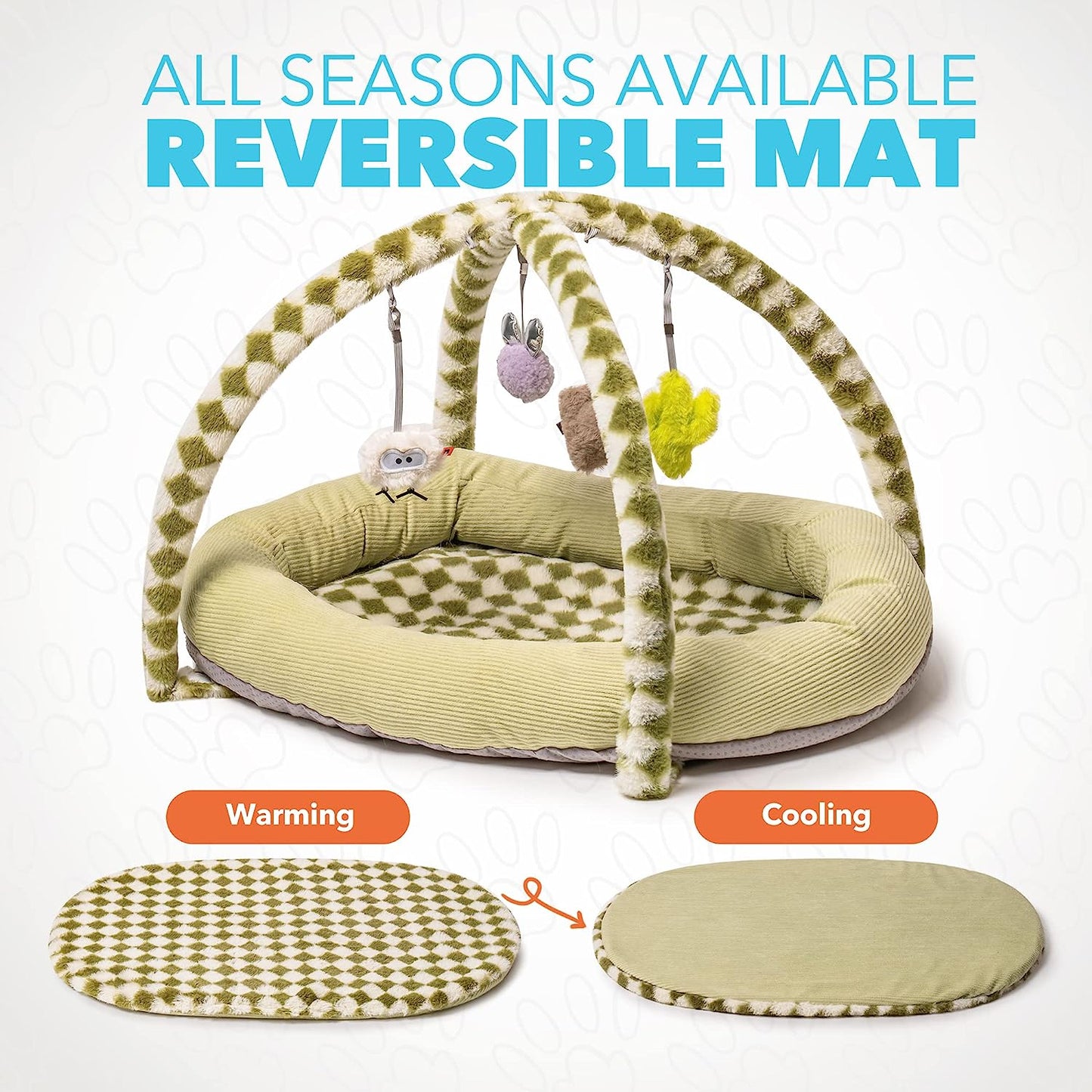 Soft Breathable Cat Beds  For All Seasons