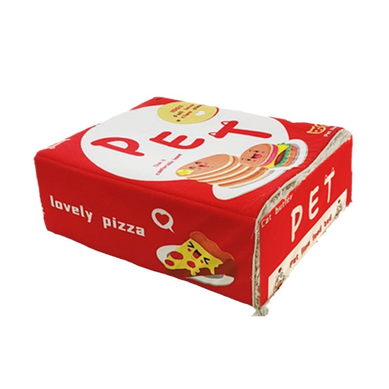 Pet House with Soft PP Cotton Cat Bed