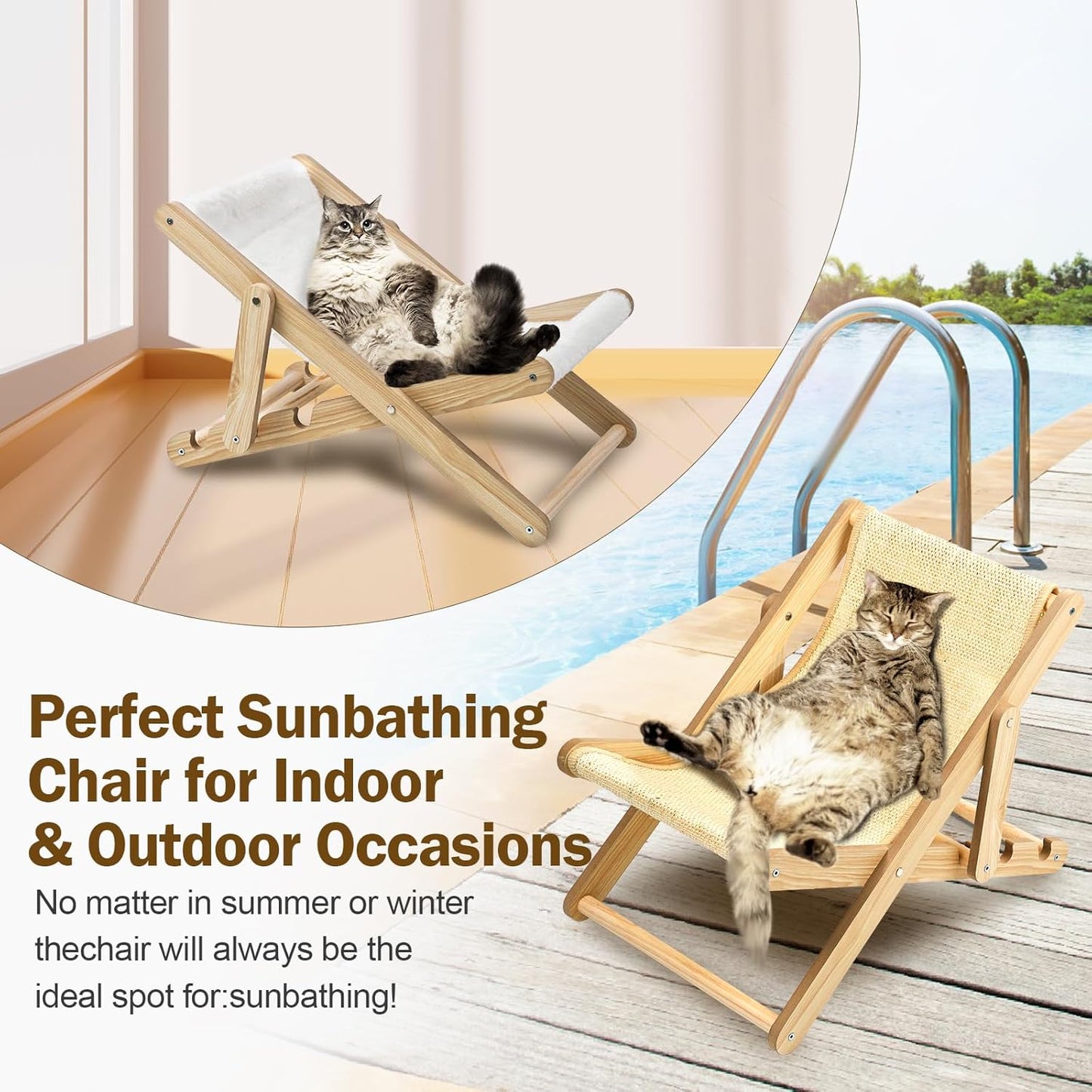 Cat Sisal Chair Rocking Chair