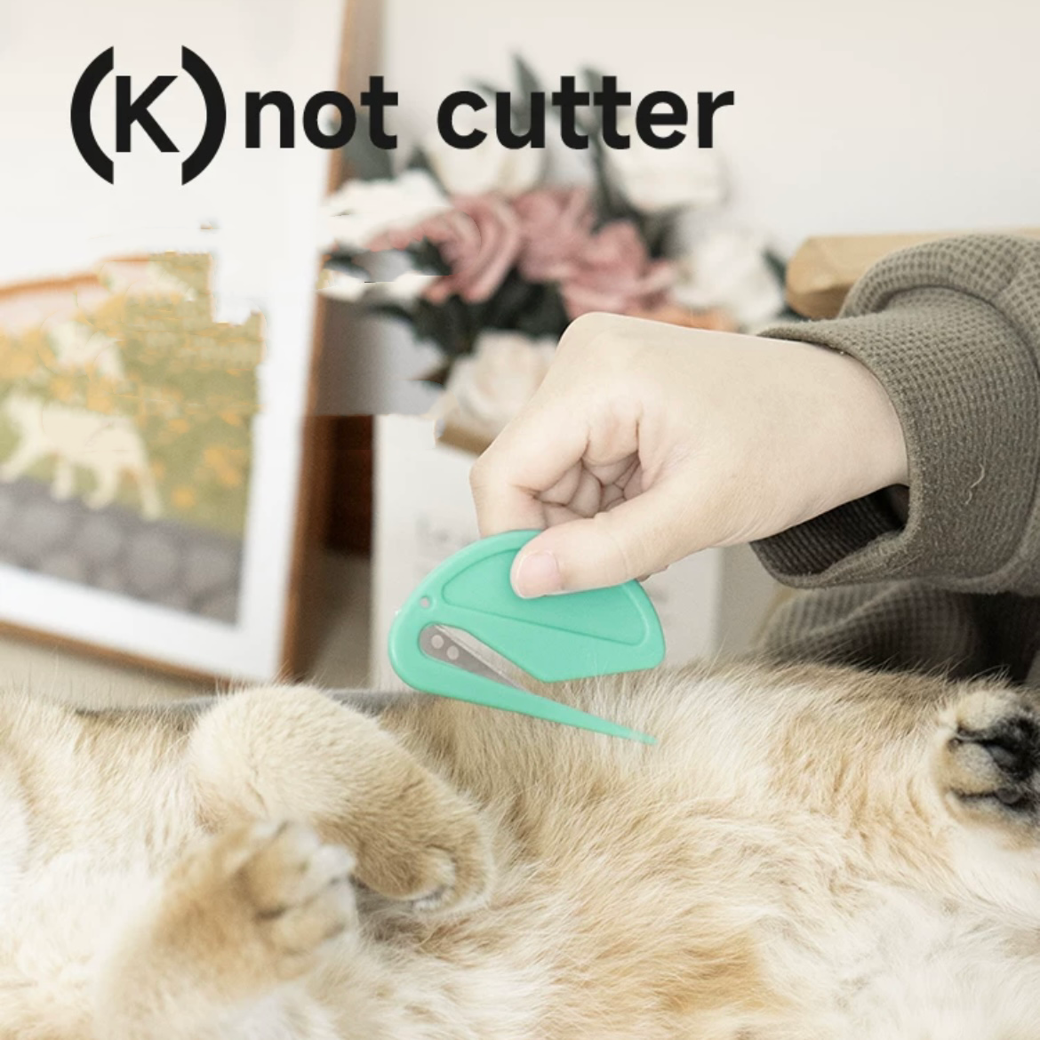 2pcs Knotting Comb Pet Grooming Tool