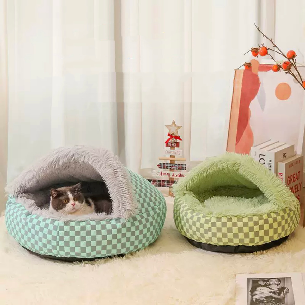 Cat Cave For Winter Washable