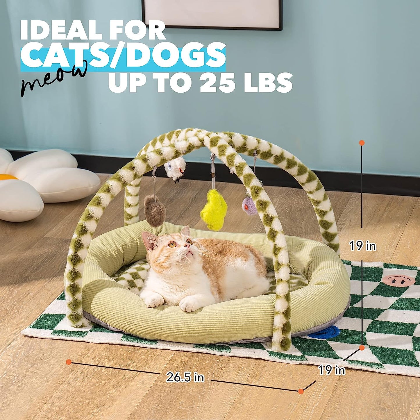 Soft Breathable Cat Beds  For All Seasons