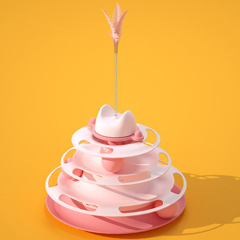 Cats Turntable Circle Track Toys