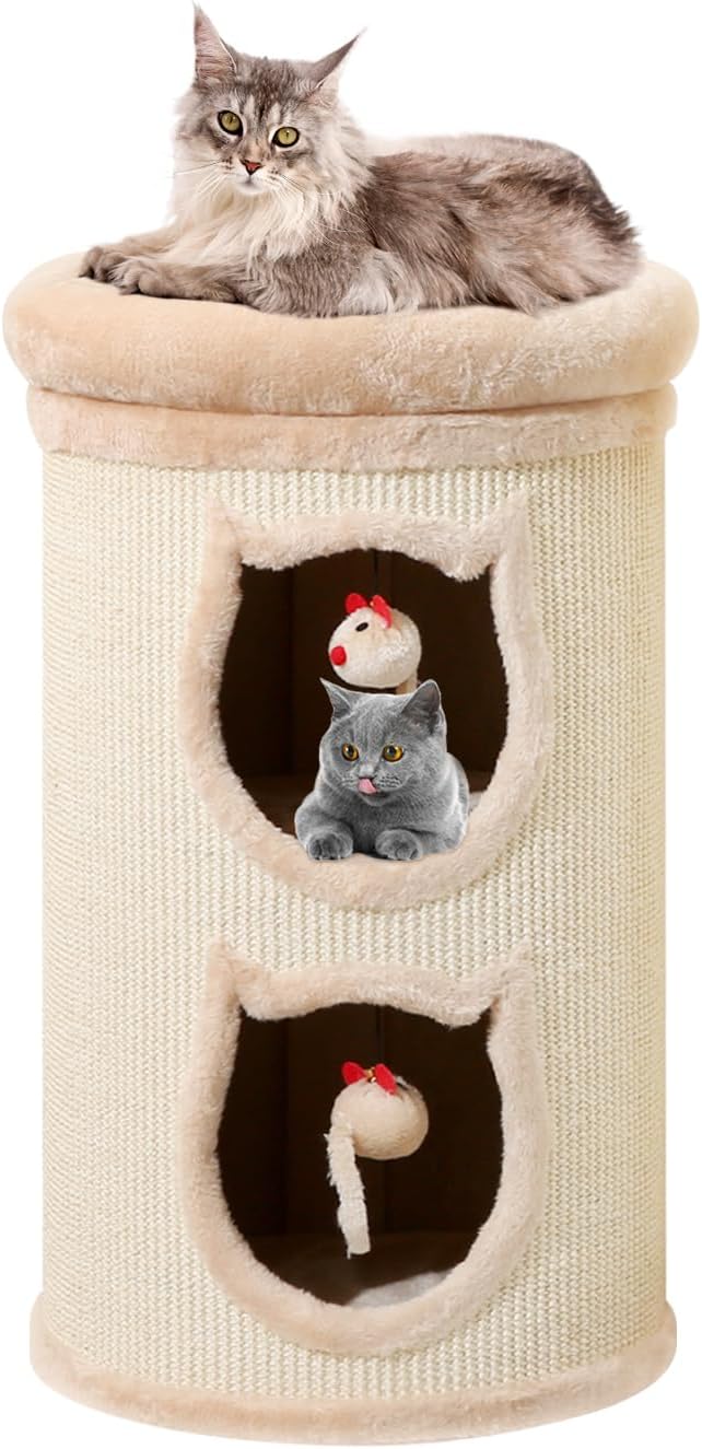 2-Storey Cat Furniture for Indoor Cats