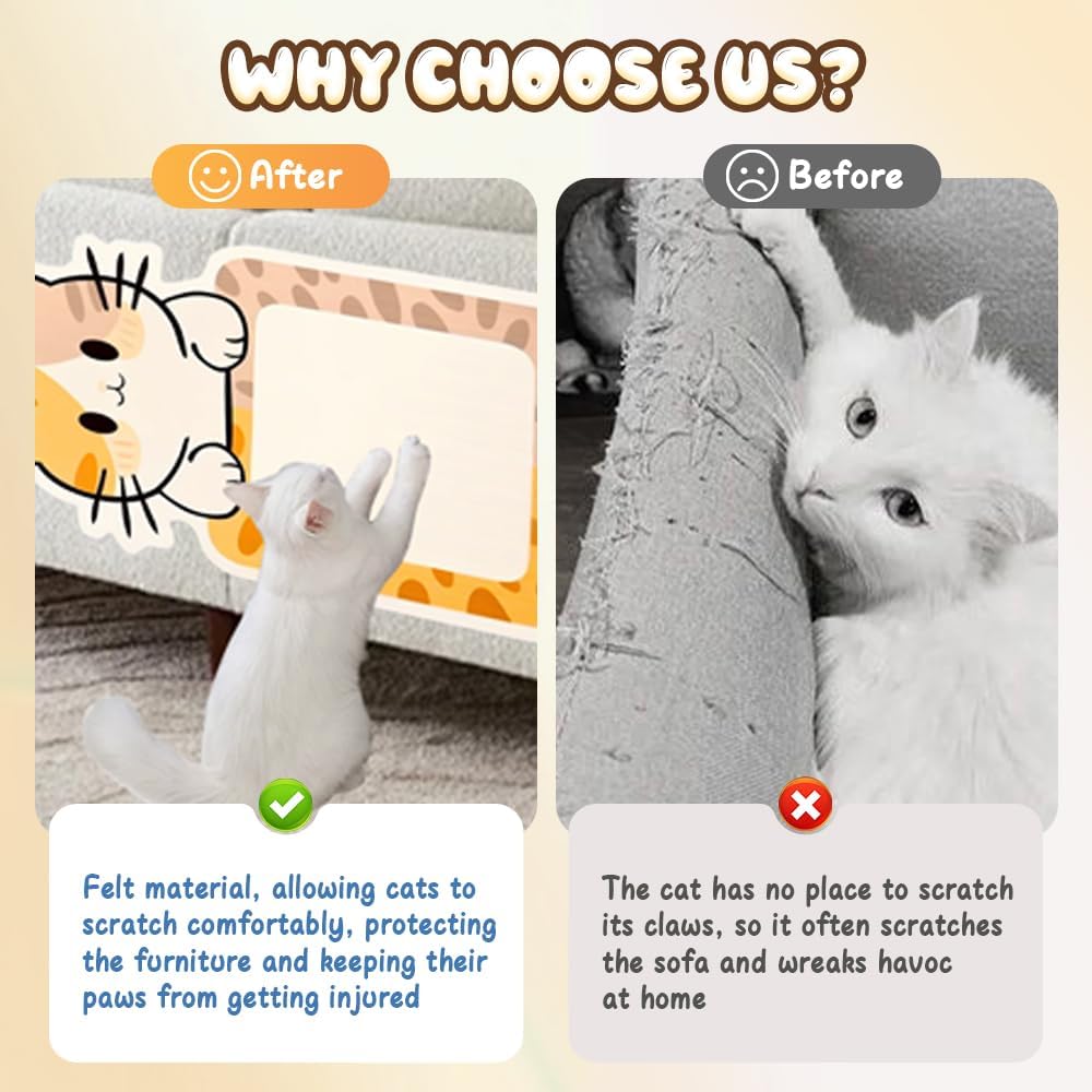 Cat Scratcher Wall Mounted Scratch Pad