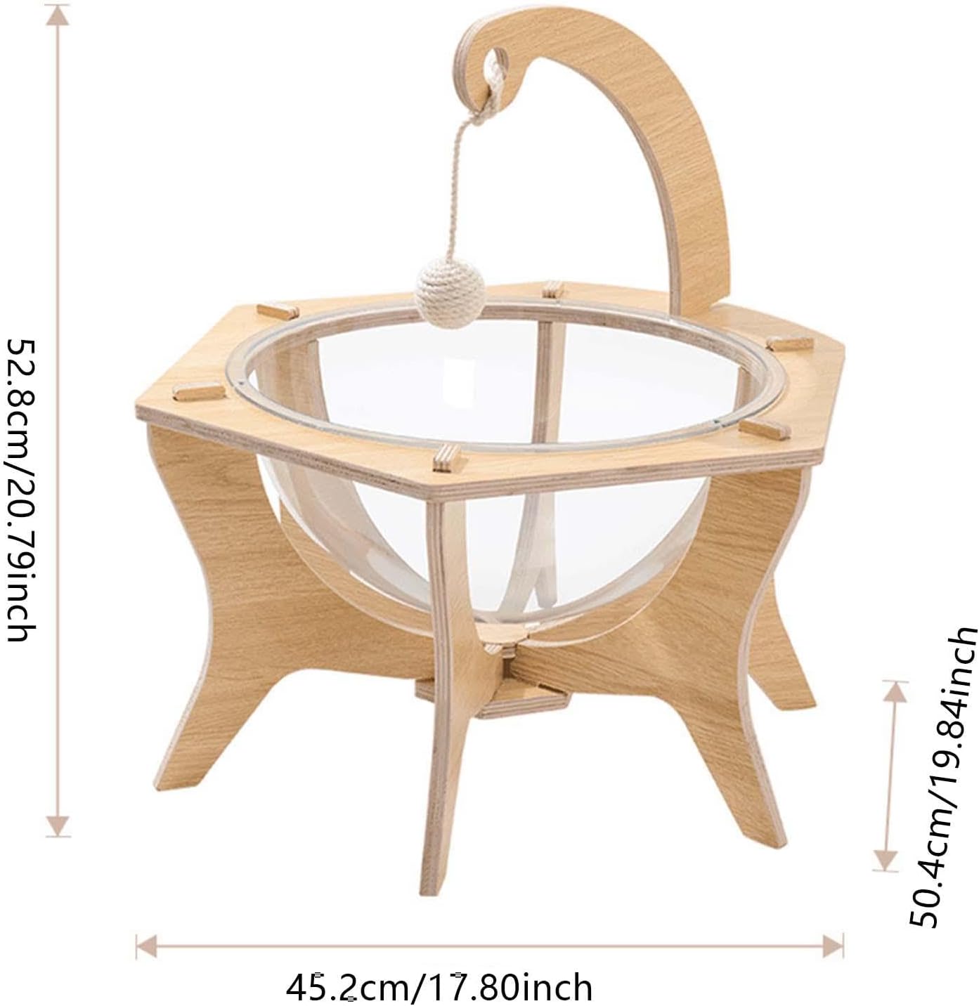 Space Capsule Cat Bed for Indoor Cats Small Pets Bed Lounging Universal Scratcher Toy Kitty Bed Kitten Nest for Kitten Kitty