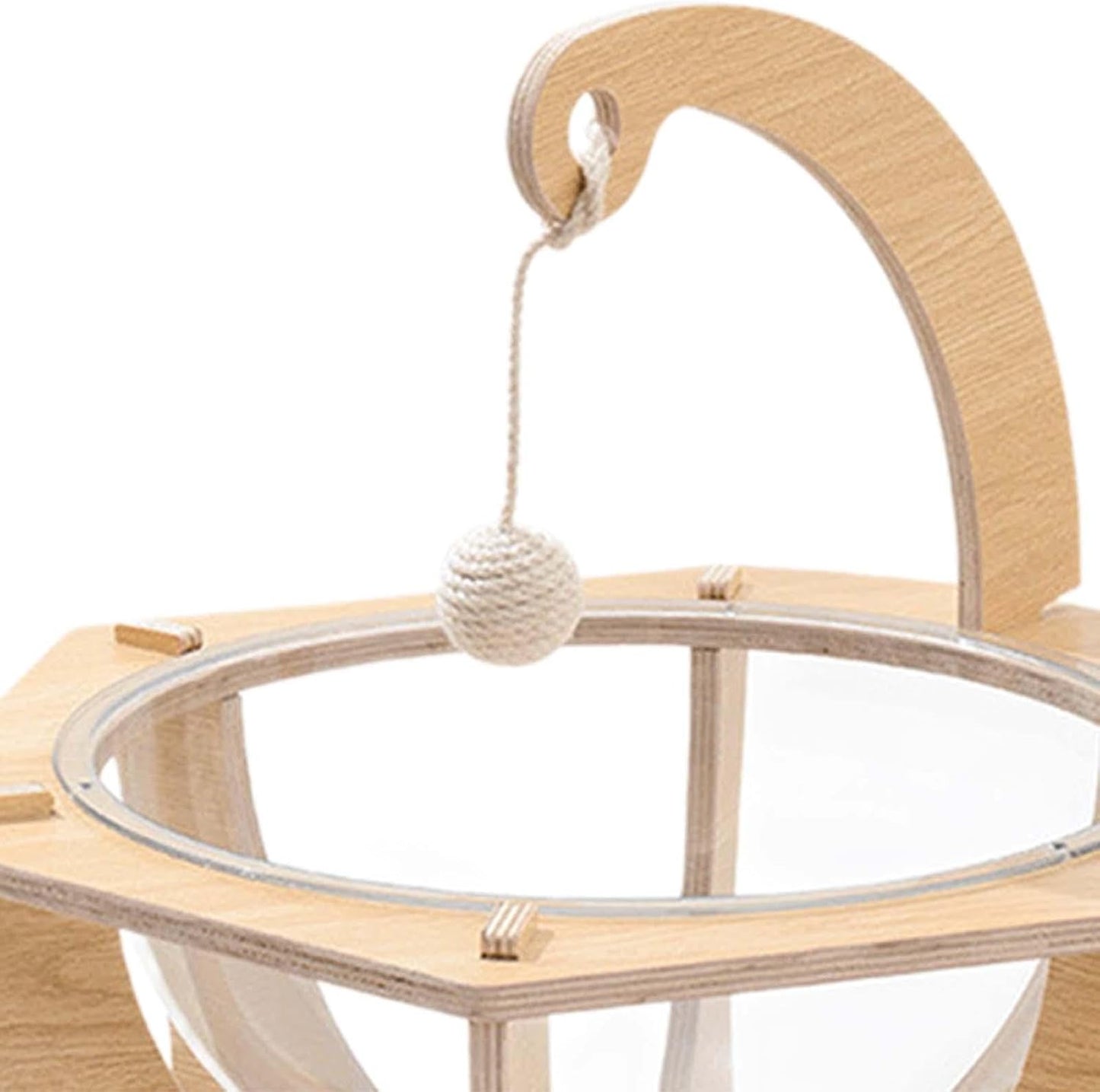 Space Capsule Cat Bed for Indoor Cats Small Pets Bed Lounging Universal Scratcher Toy Kitty Bed Kitten Nest for Kitten Kitty