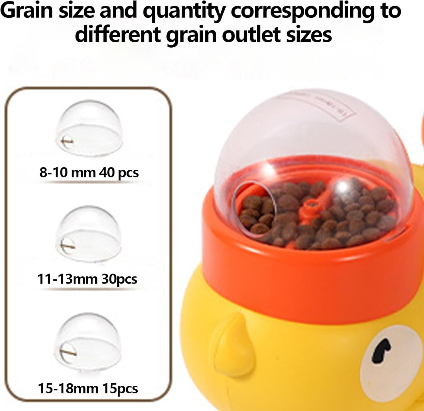 Duck Treat Dispenser, Duck Dog Treat Dispenser