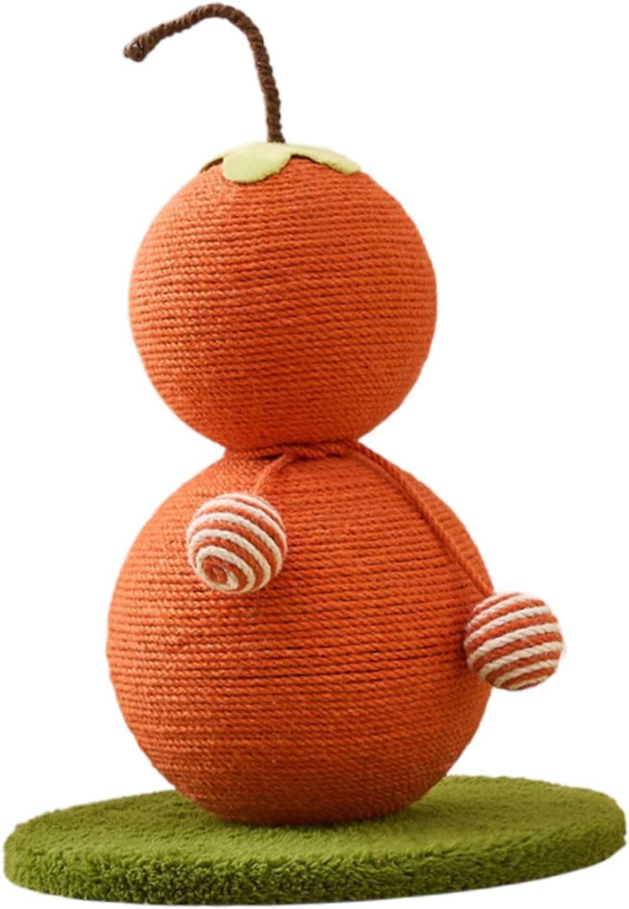 Cat Scratcher Pad Bed Activity Center Furniture Protector Cat Scratching Board Kitten Scratching Pad for Indoor Cats Resting, Orange