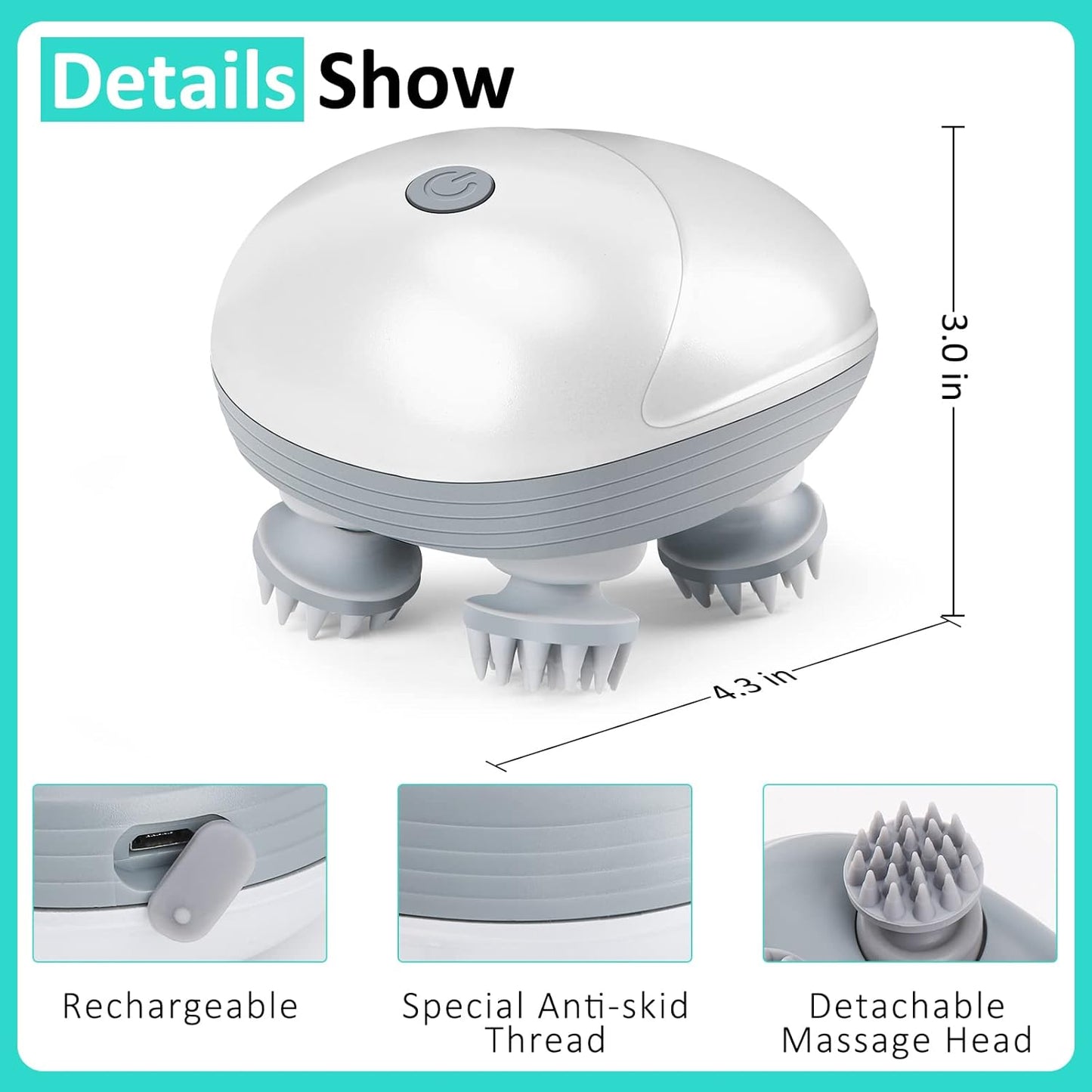 Electric Pet Massager for Dogs and Cats