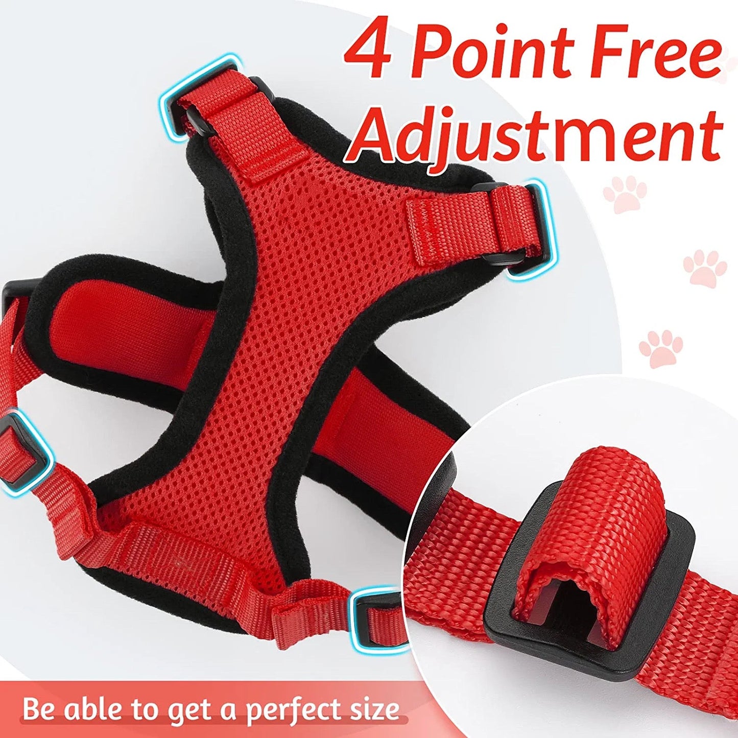 Cat Adjustable Strips Vest