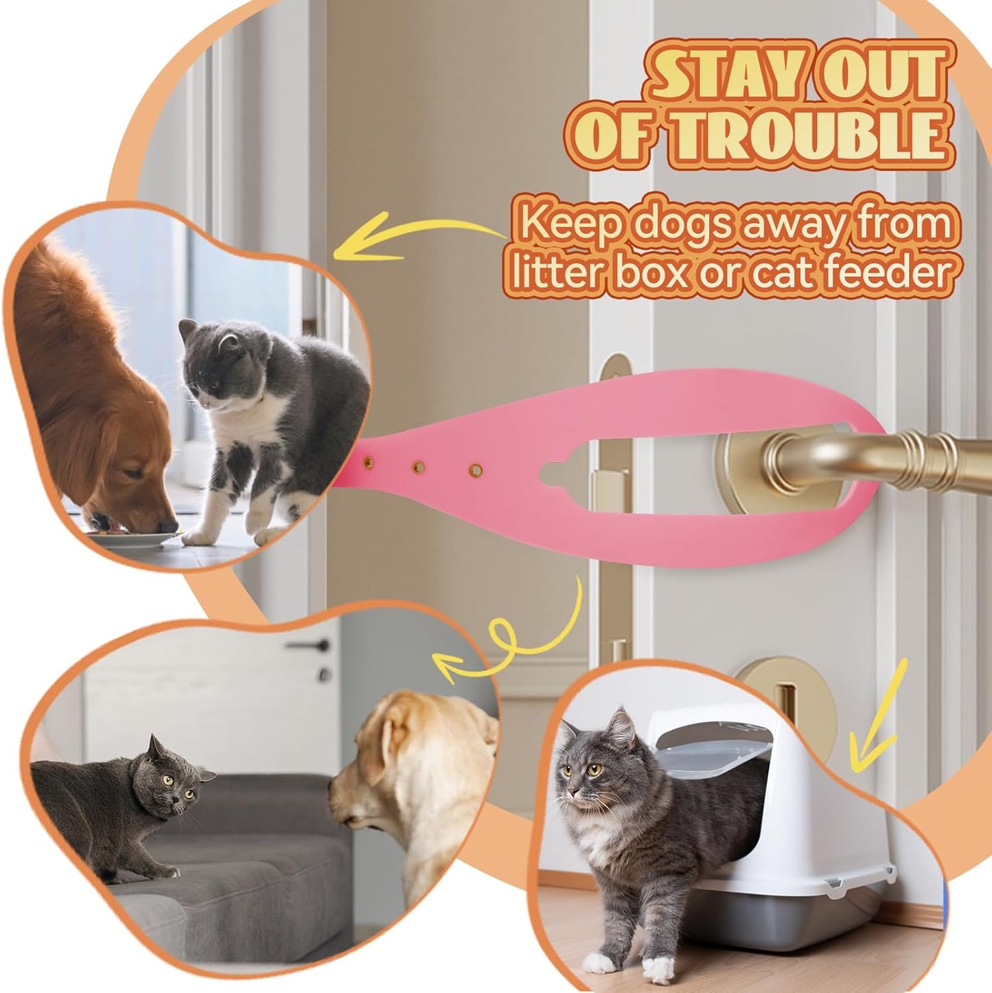 Cat Door Latch