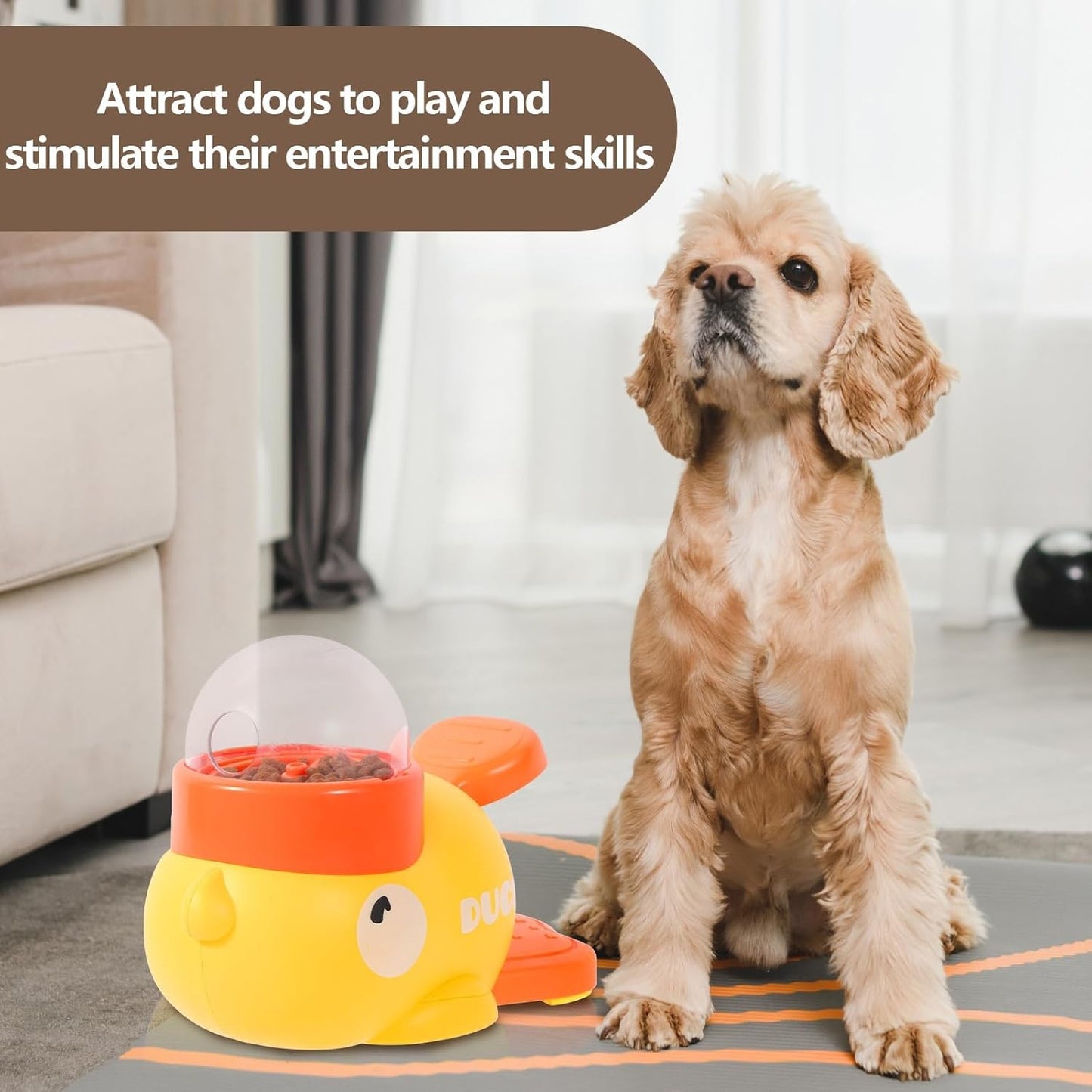 Duck Treat Dispenser, Duck Dog Treat Dispenser
