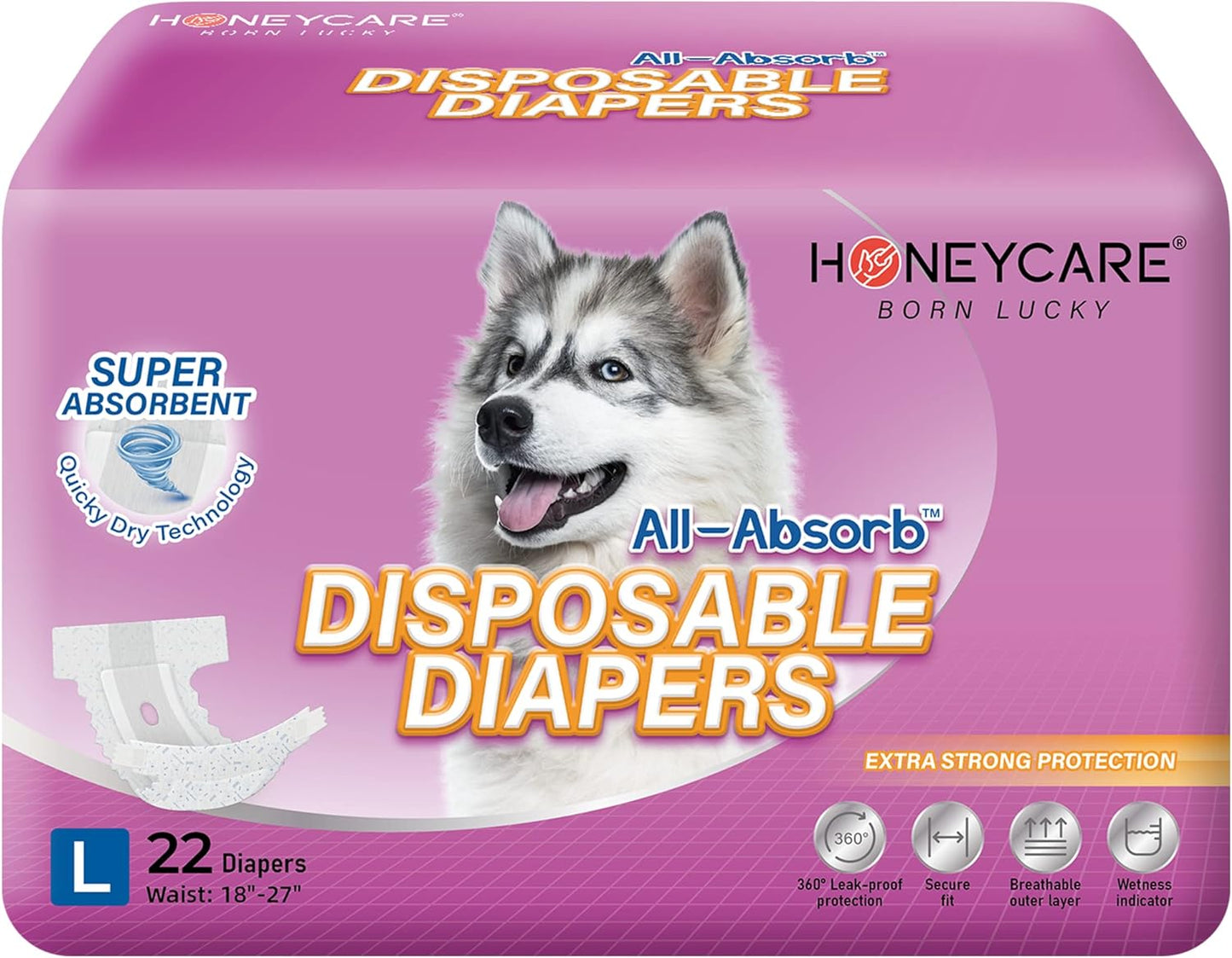 All-Absorb Disposable Dog Diapers