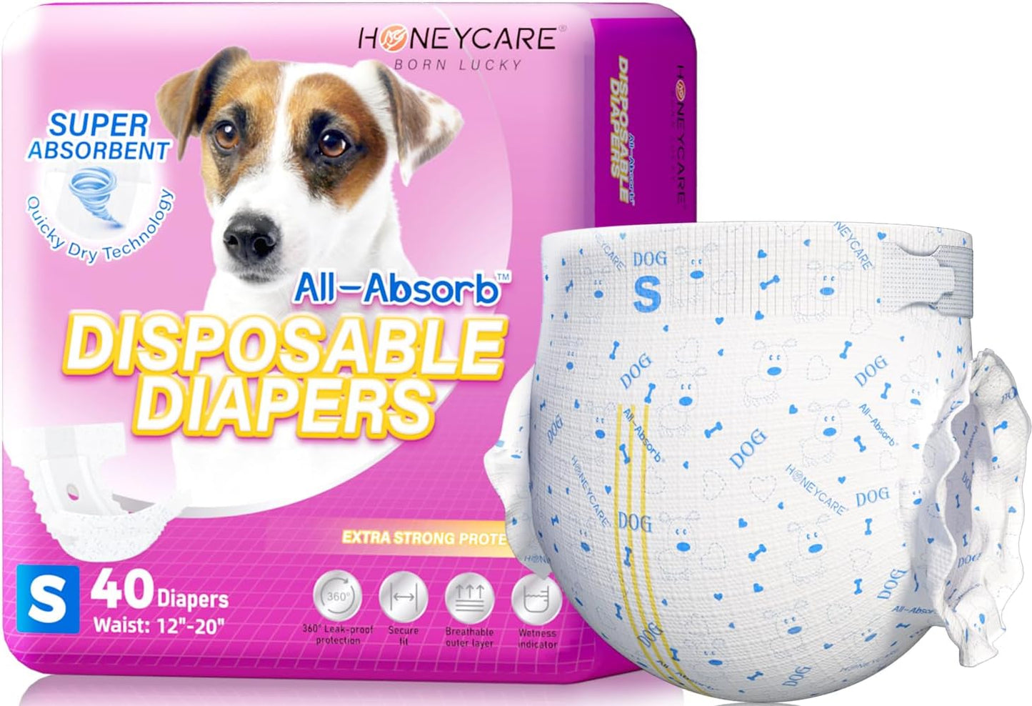 All-Absorb Disposable Dog Diapers