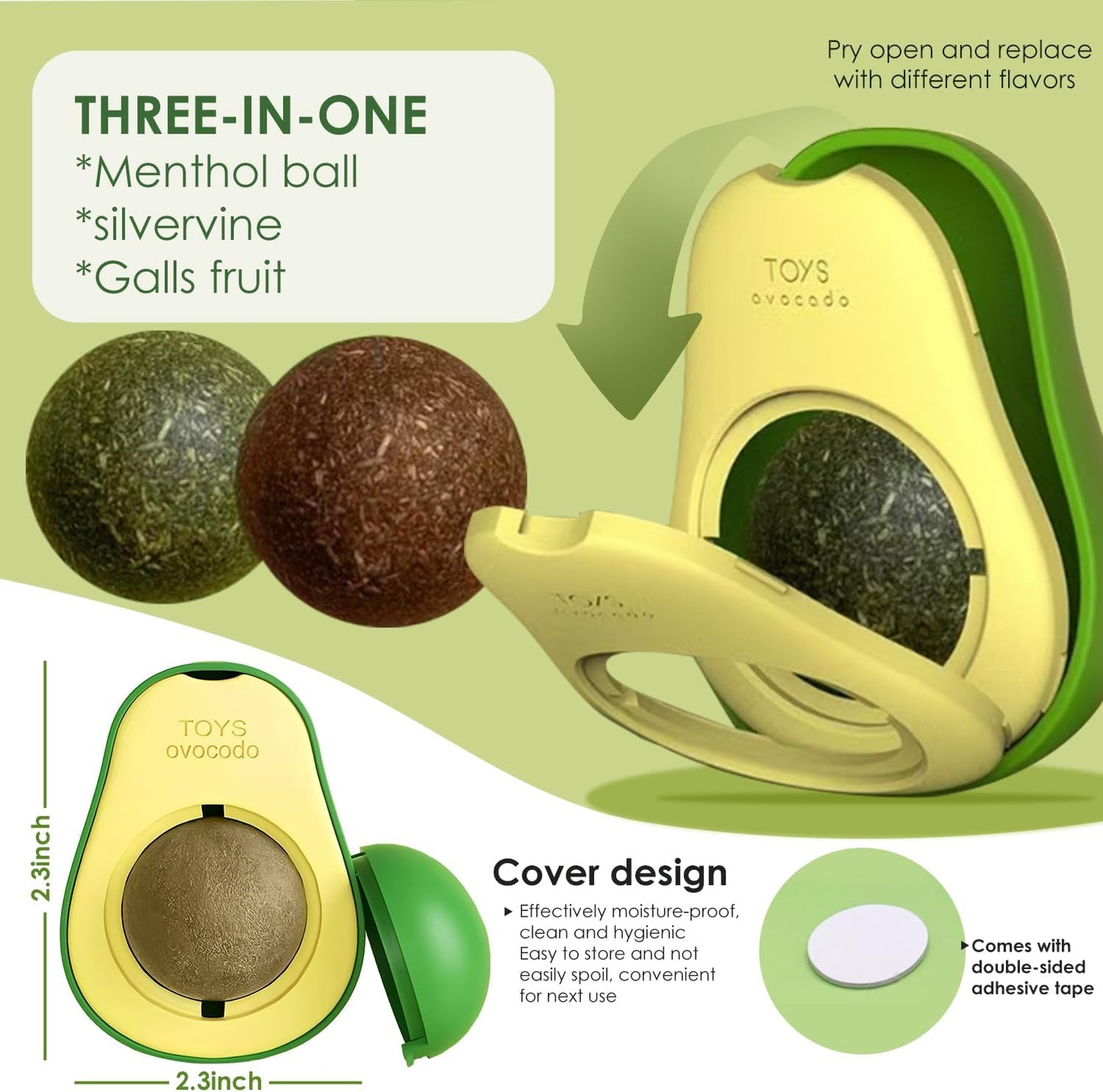 Cat Nip Ball, Catnip Wall Balls Snack