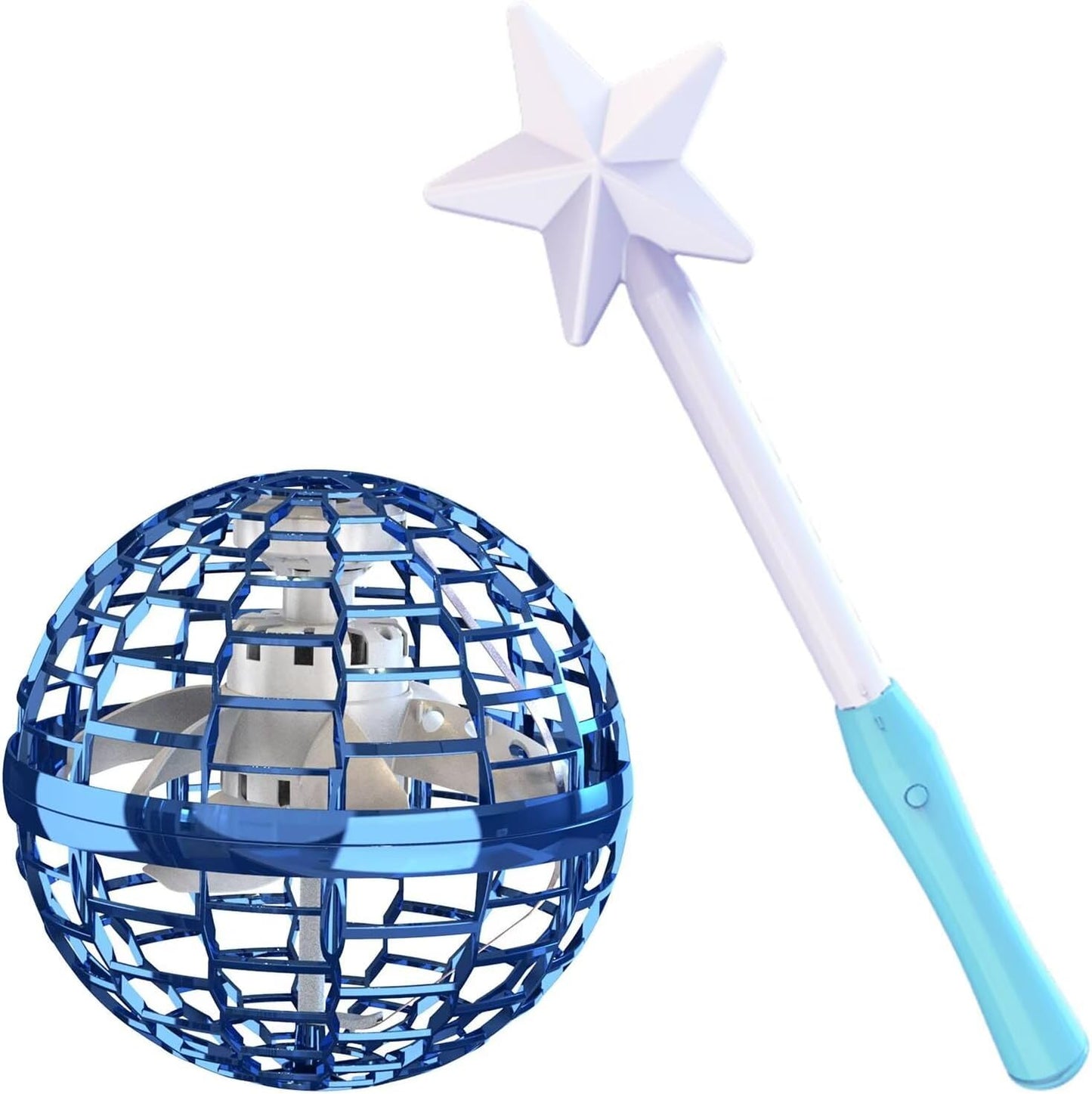 Flying Orb Ball Toys,Hand Operated Drones for Kids,Cool Gadgets Light Up Cosmic Globe Spinning Glow in The Dark,Christmas Birthday Gift Ideas Toys for Teen Girls Age 6 7 8 9 10+