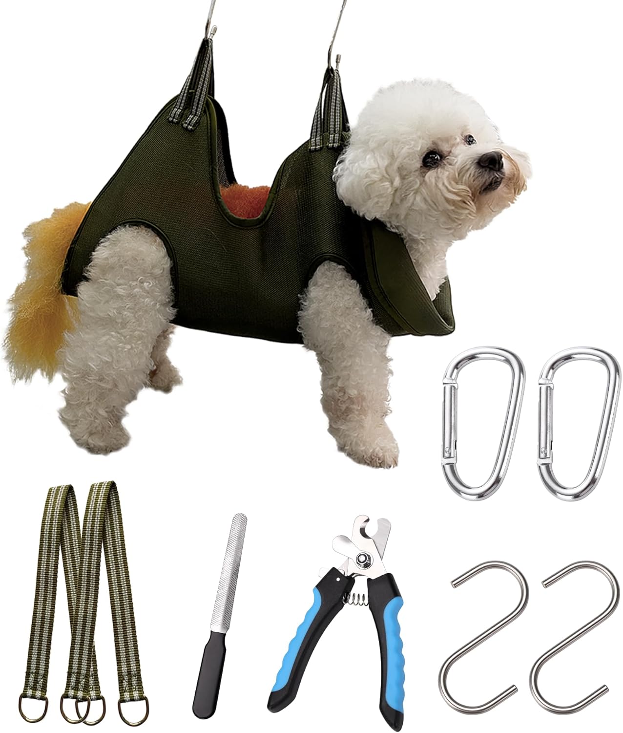 Pet Grooming Hammock Harness