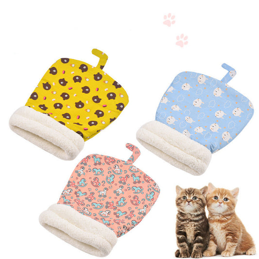 Cat Sleeping Bag Winter Warm Pet Bed