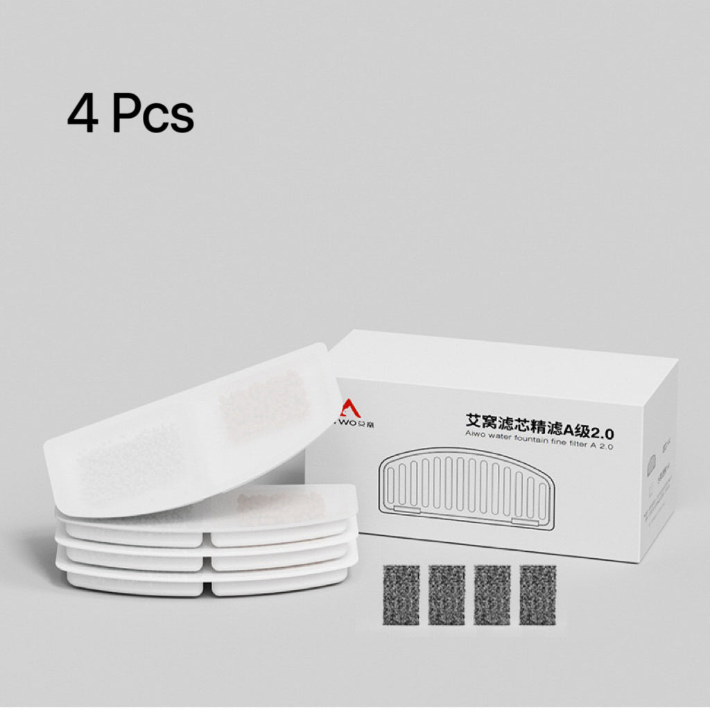 Filter For Pet Water Fountain 4pcs