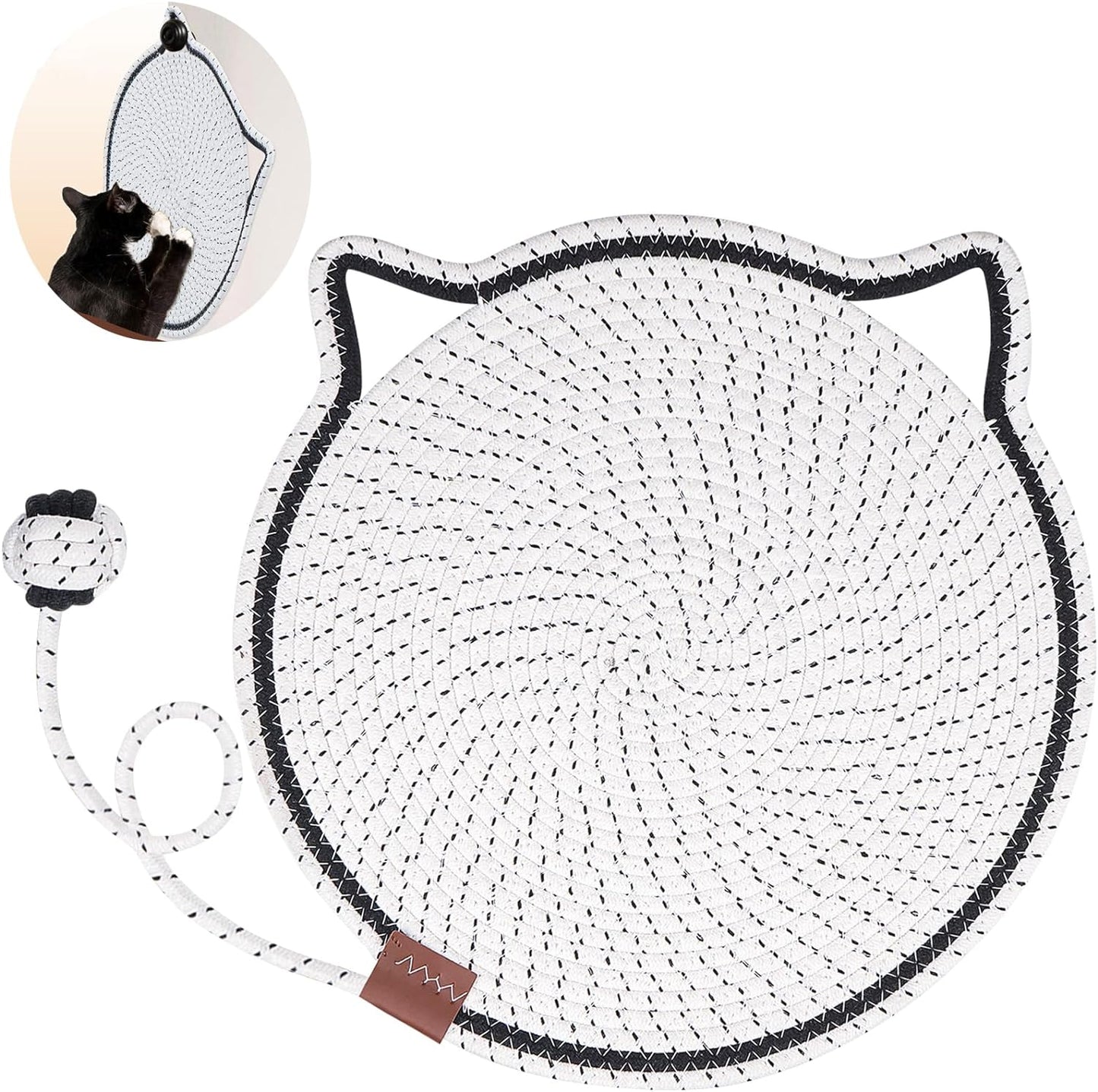 Cotton Rope Cat Scratch Mat Water-Resistant