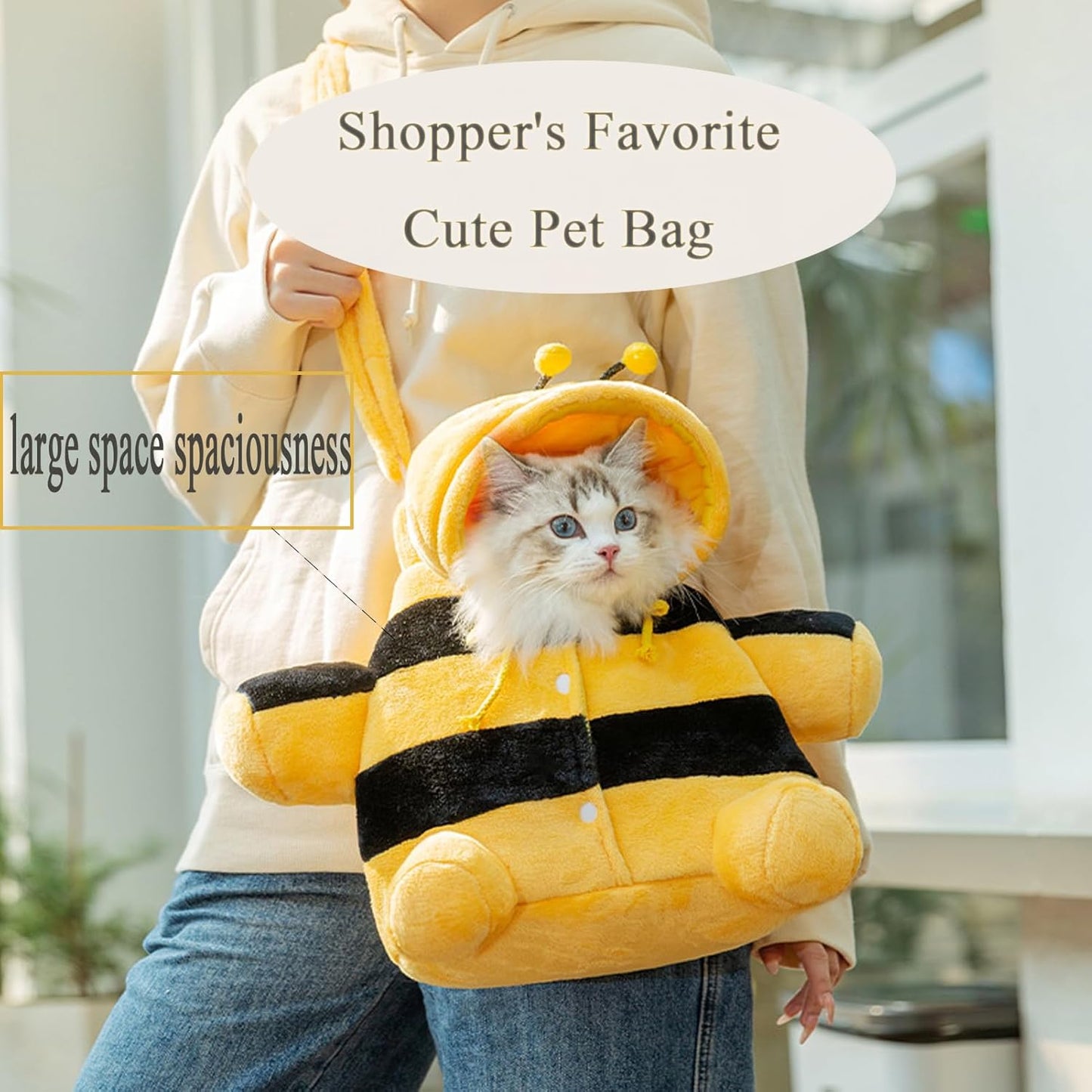 Pet Travel Bag Kit for Cat Dog Carrier & Travel