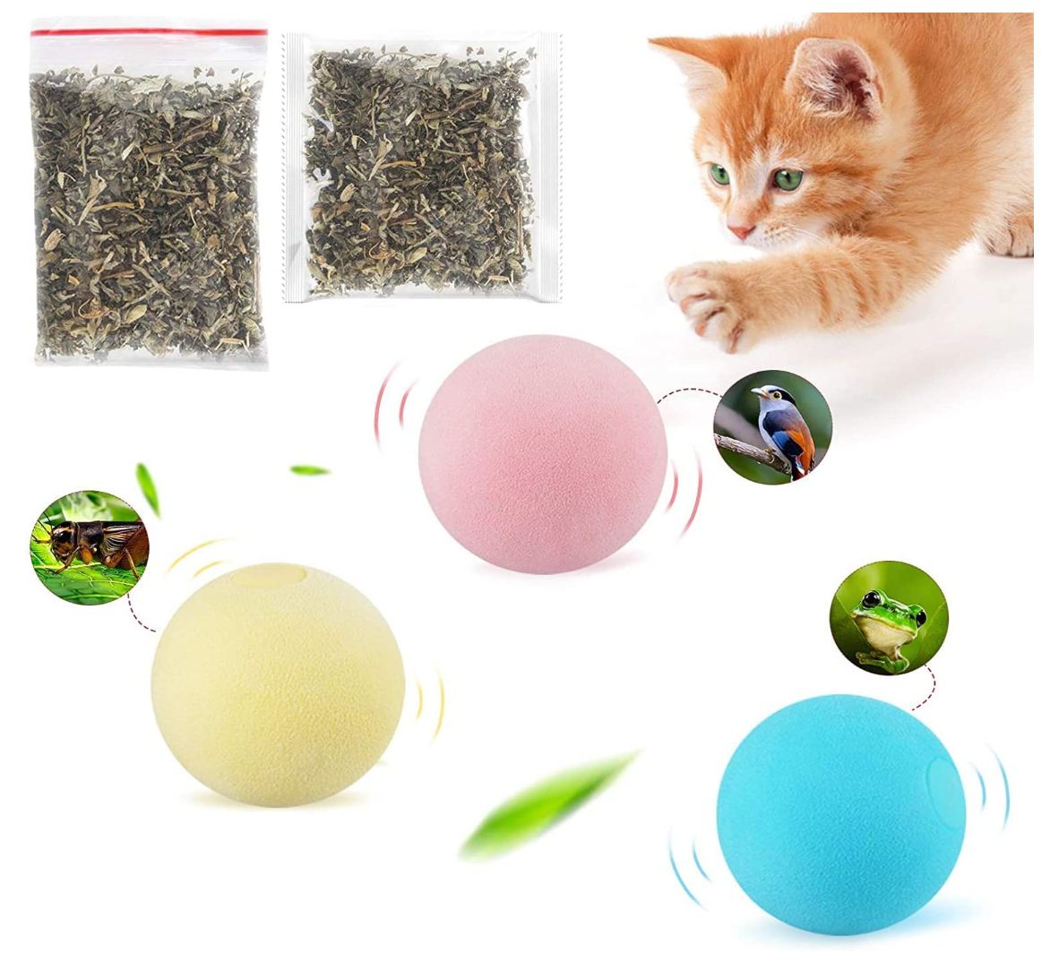 Cat toy ball with sounds