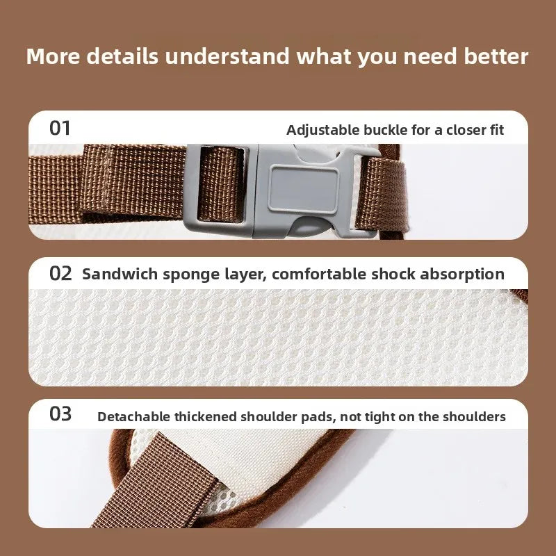 Multi-Functional Pet Backpack Dog Cat Bag