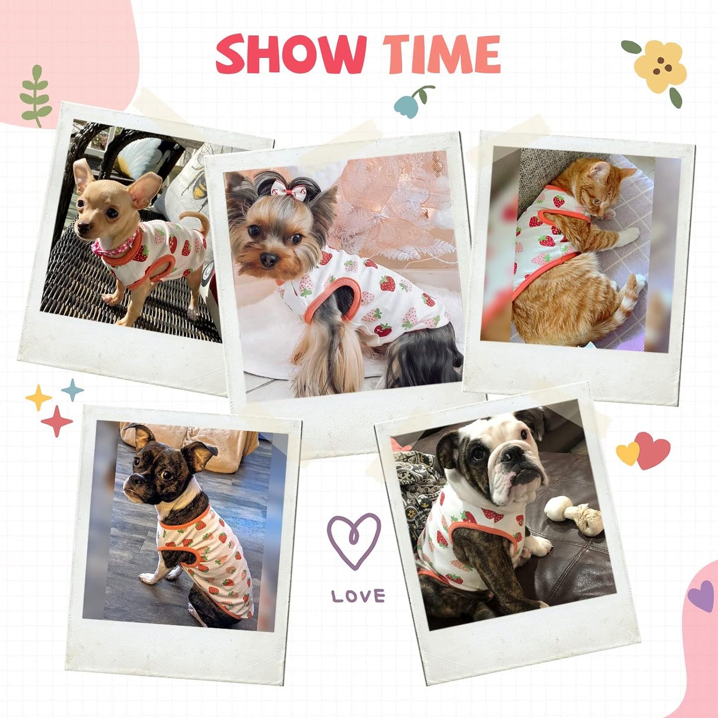 Small Dog Shirt Cute Puppy T Shirt Clothes