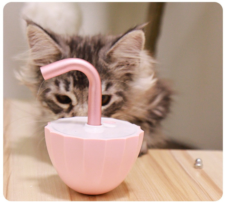 Automatic Cat Laser Toy Tumbler Design Pointer 360°Irregular Rotation