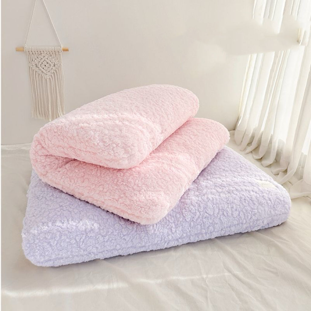 Washable Dog Bed Deluxe Plush Dog Crate Beds