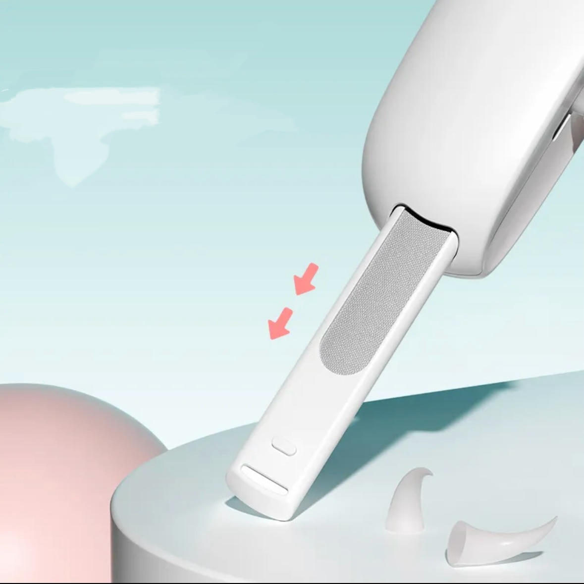 Professional Pet Nail Clippers with Adjustable Hole, Avoid Over-Cutting