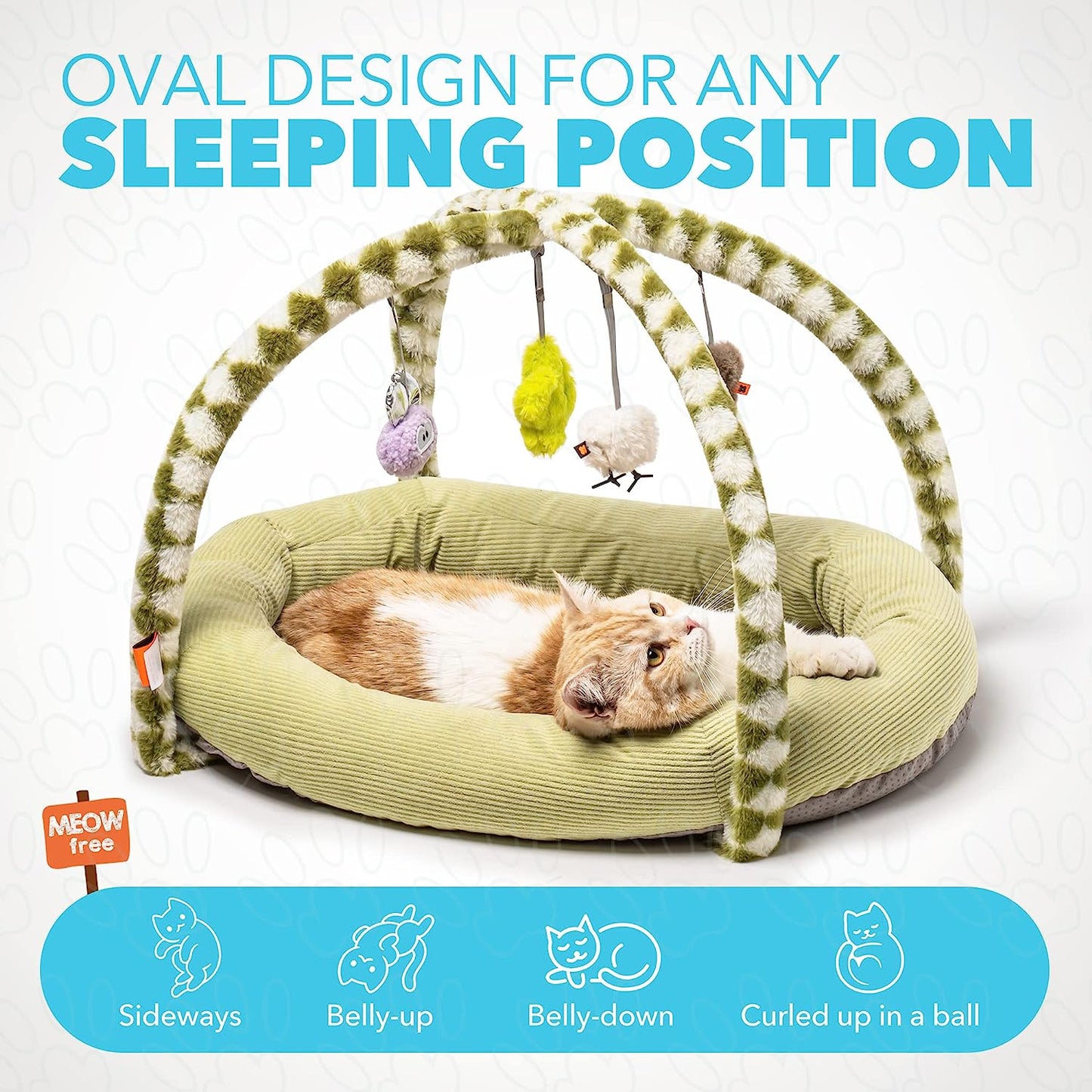 Soft Breathable Cat Beds  For All Seasons