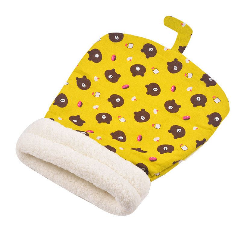 Cat Sleeping Bag Winter Warm Pet Bed