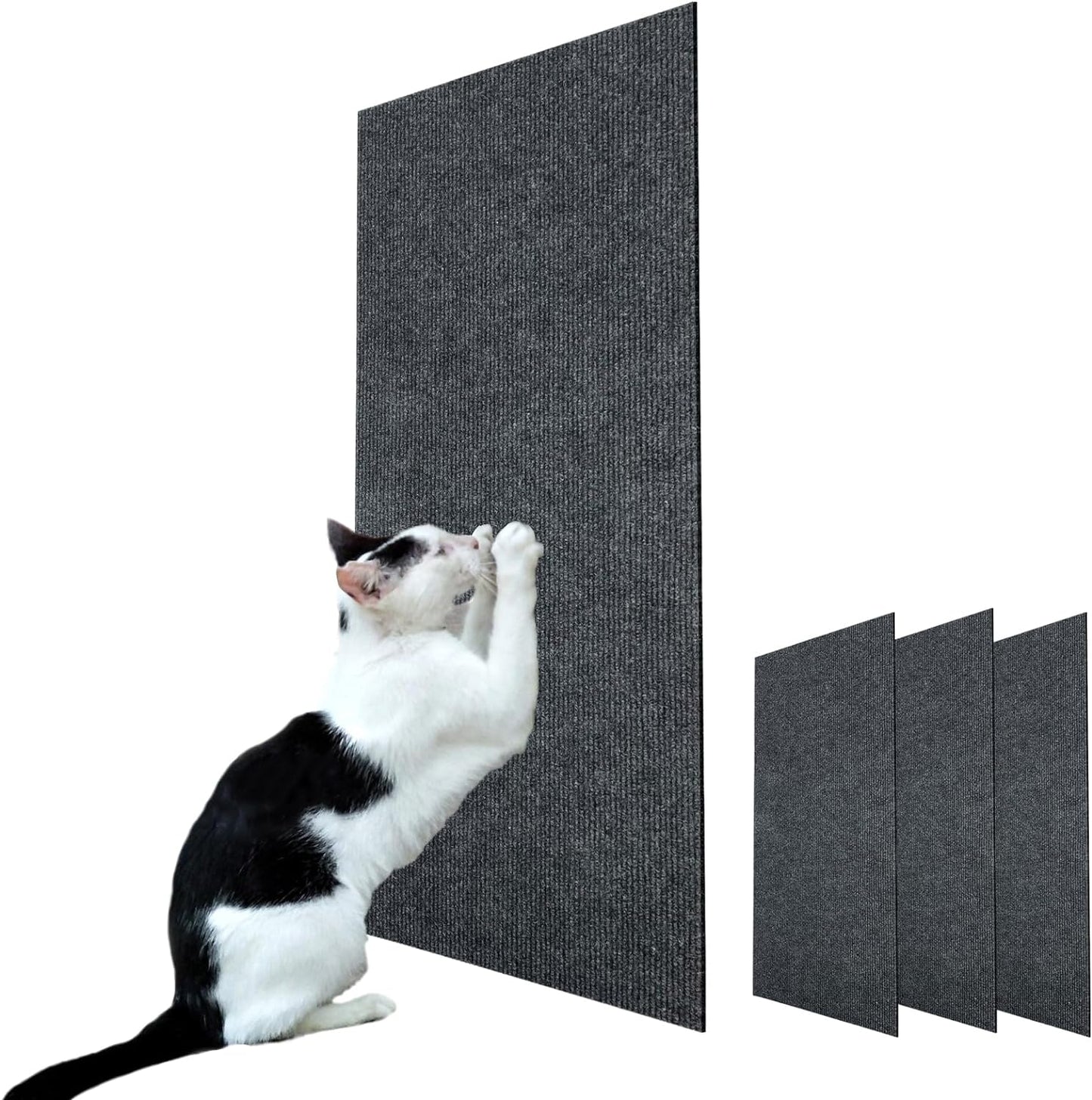 Cat Scratch Mats 23.6”x11.8”, Trimmable Cat Scratching Post