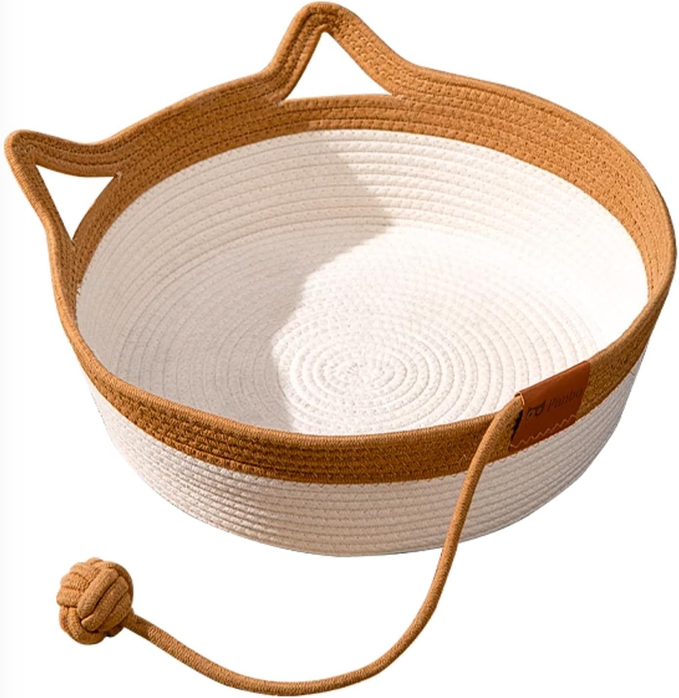 Handwoven Cotton Rope Cat Bed