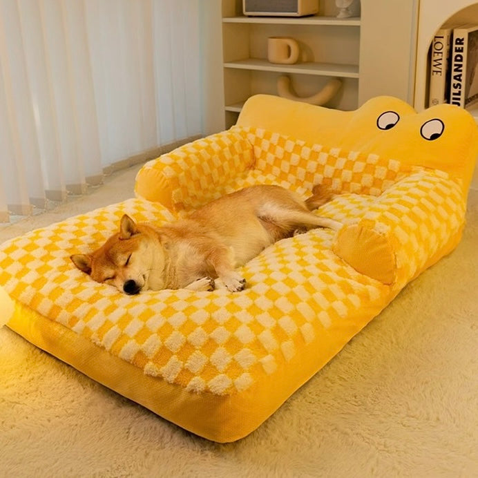 Dog Sofa Washable Pet Bed Antislip